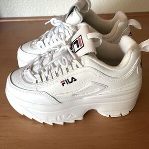 Women’s size 7 Fila platform sneakers